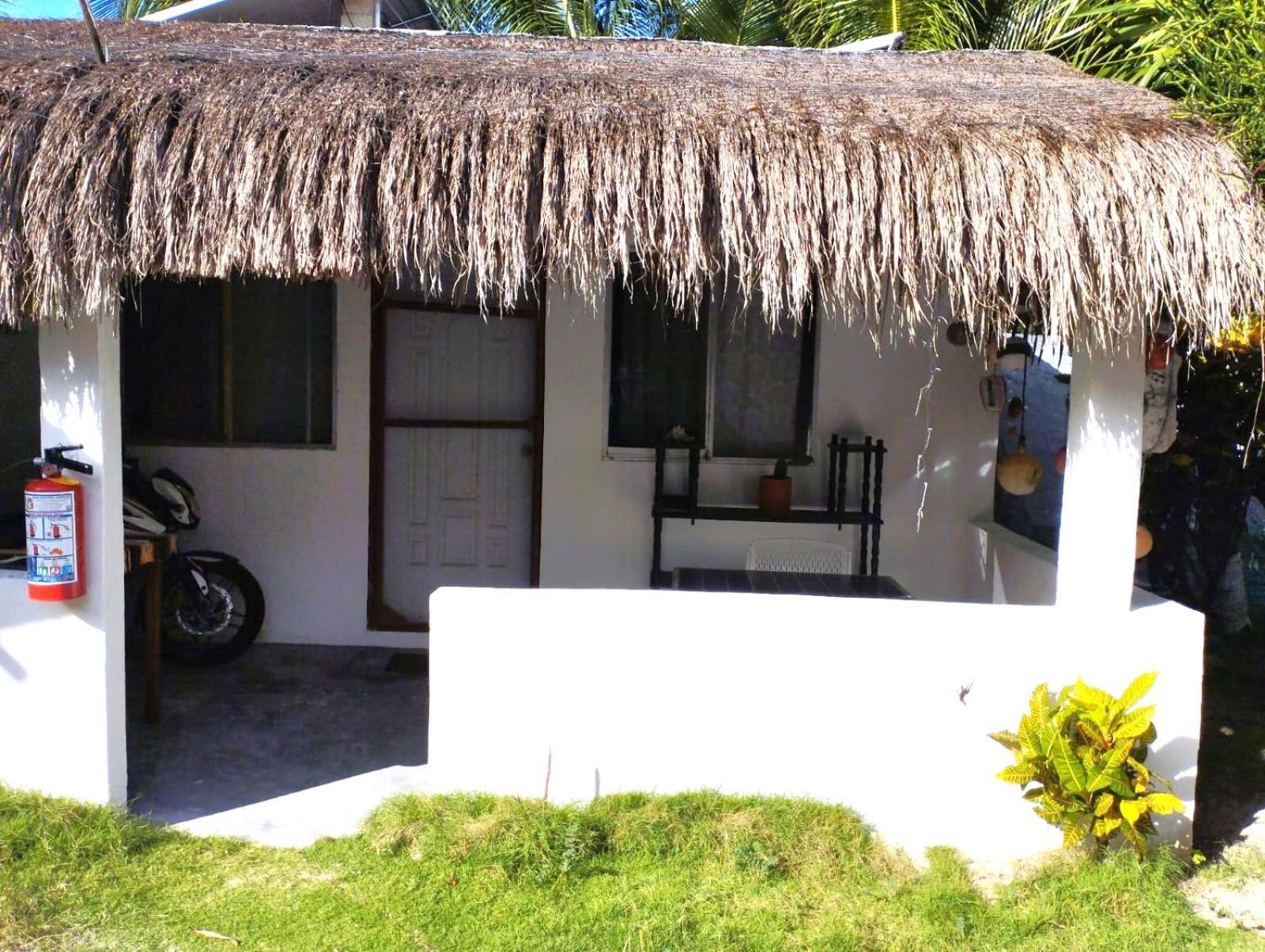 Lunazul Eco-Cabana Frente Al Mar Mahahual Exterior foto