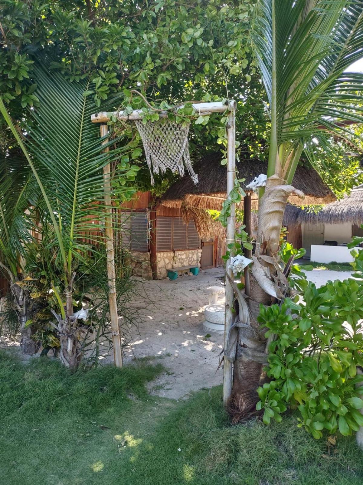 Lunazul Eco-Cabana Frente Al Mar Mahahual Exterior foto